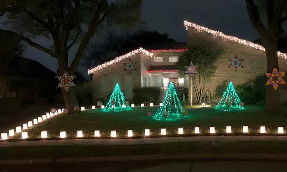 home christmas luminaries